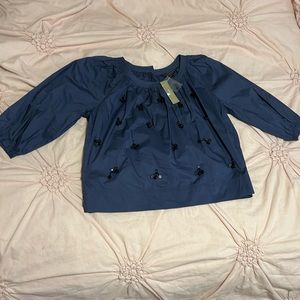 NWT J. Crew Blouse PXS